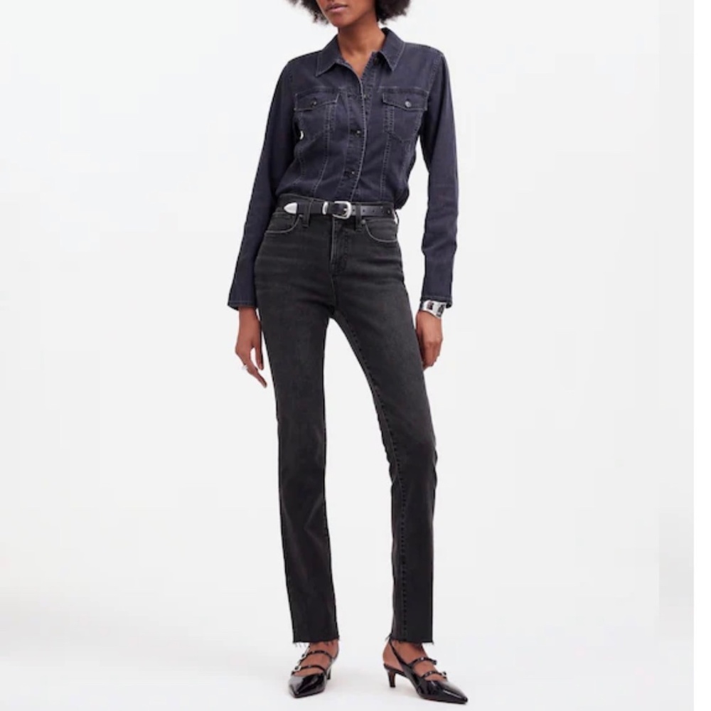 Like new Madewell Stovepipe jeans size 28